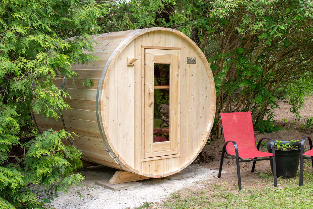 Canadian Timber Harmony Barrel Sauna - Prime Spot Saunas