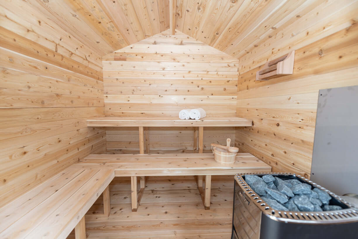 Canadian Timber Georgian Cabin Sauna - Prime Spot Saunas