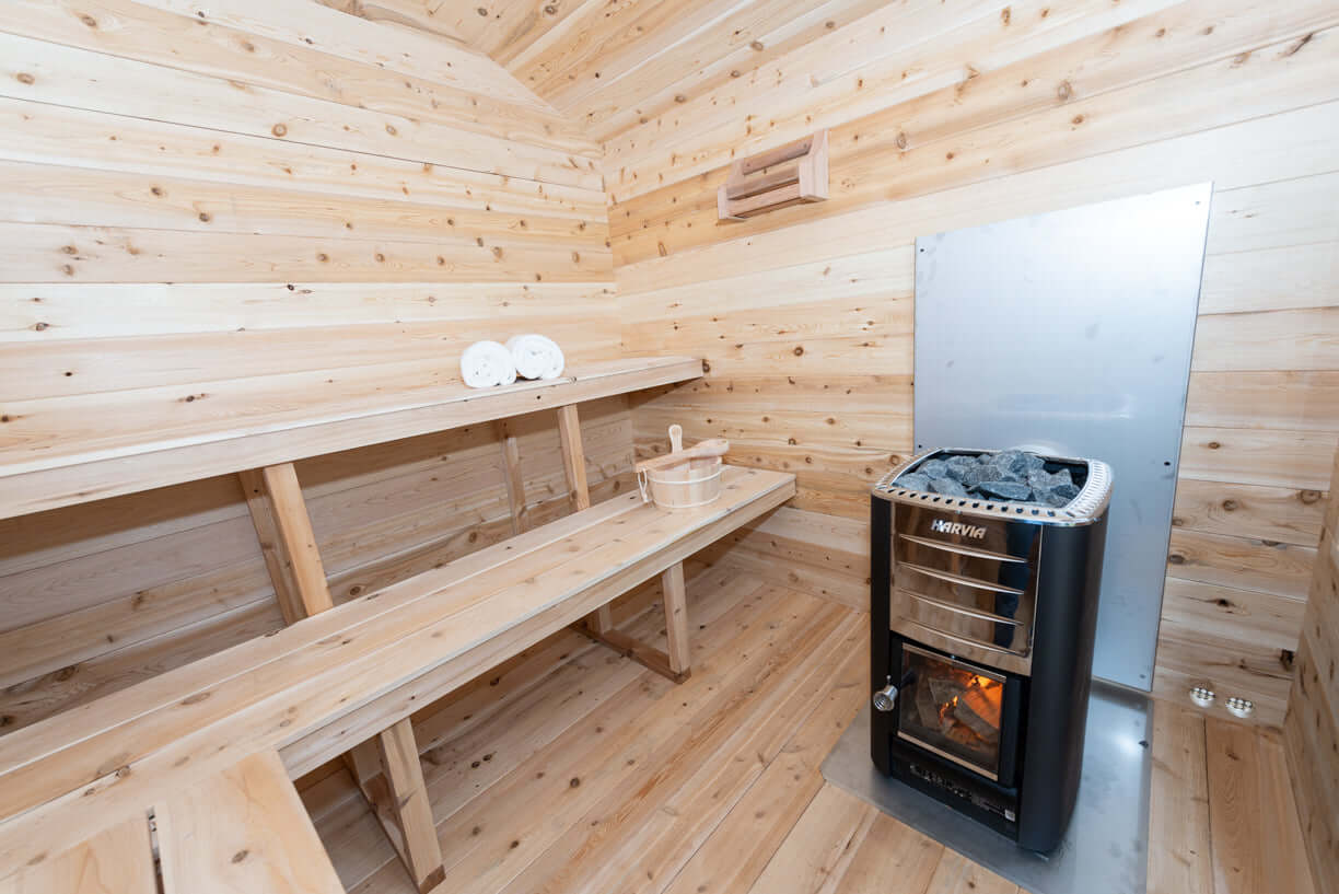 Canadian Timber Georgian Cabin Sauna - Prime Spot Saunas