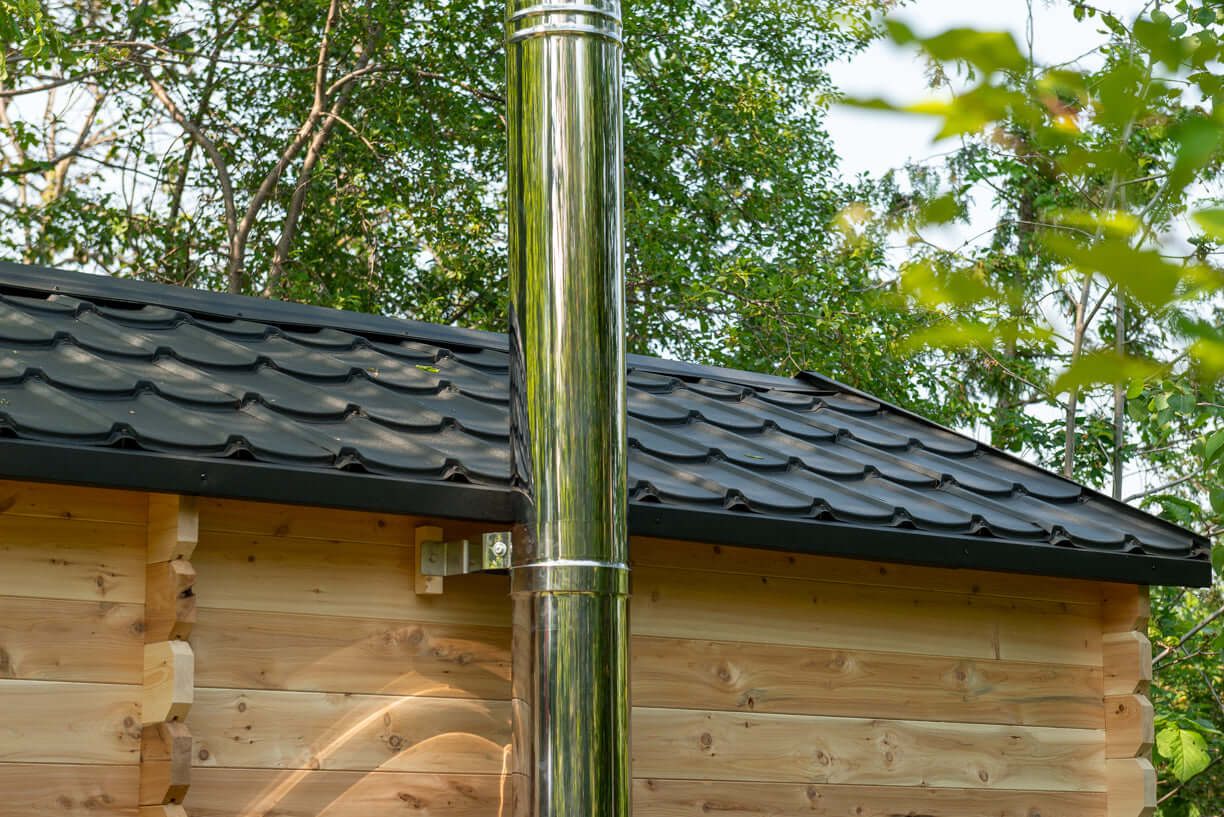 Canadian Timber Georgian Cabin Sauna with Changeroom - Prime Spot Saunas