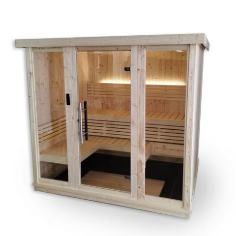 SaunaLife X7 6-Person XPERIENCE Series Indoor Sauna