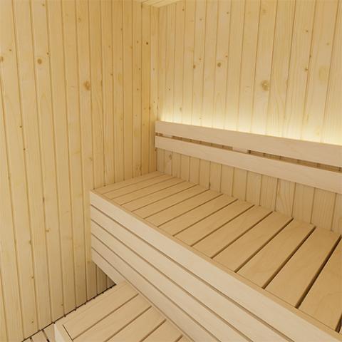 SaunaLife X2 2-Person XPERIENCE Series Indoor Sauna