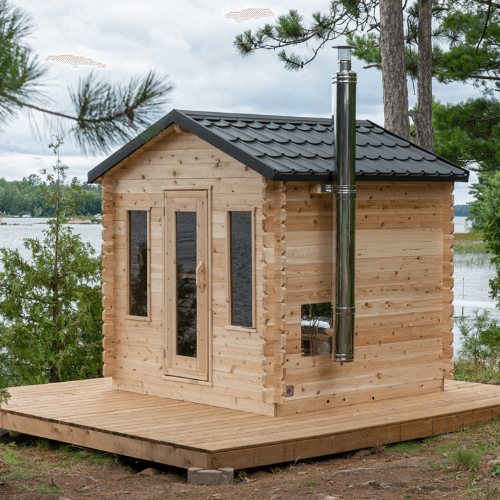 Canadian Timber Georgian Cabin Sauna - Prime Spot Saunas