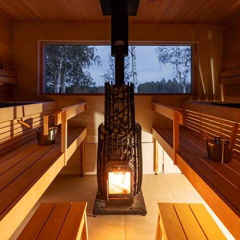 Wood Fired Sauna Heater