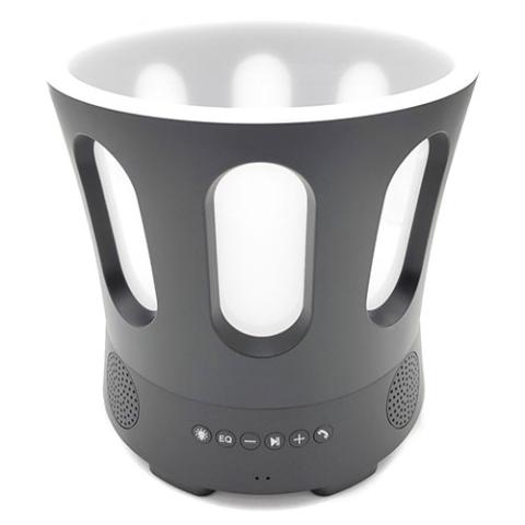 SaunaLife Bluetooth Speaker, Sauna Bucket, with Lights